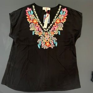 NWT bohemian v-neck shirt